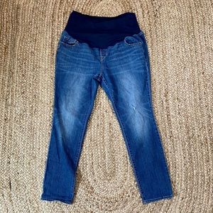 Old Navy plus size maternity full panel 18 skinny